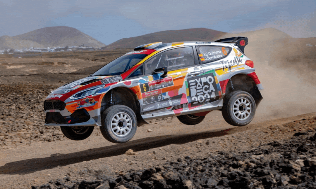 ExpoDeca 2024 compite al más alto nivel en el circuito nacional de rallies