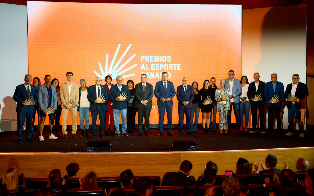 Emoción y gratitud en la entrega de los Premios al Deporte Canario 2024