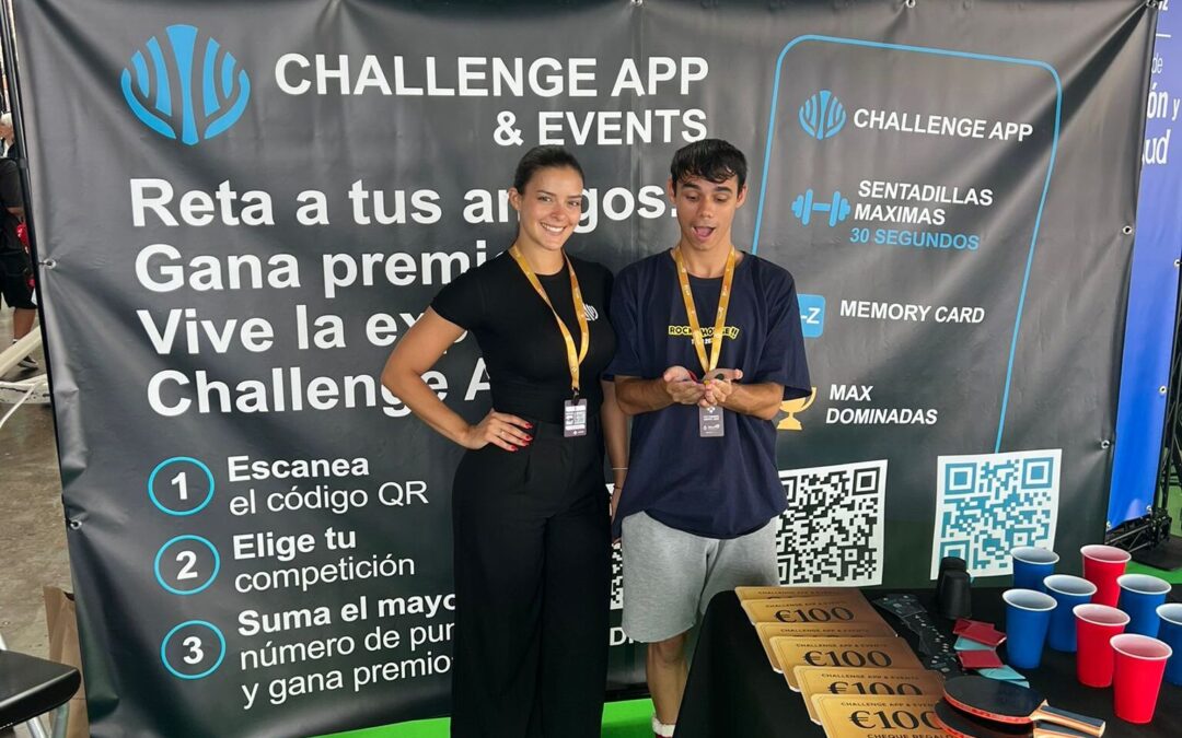 Challenge App anuncia su colaboración con ExpoDeca como proveedor de experiencias interactivas para los asistentes