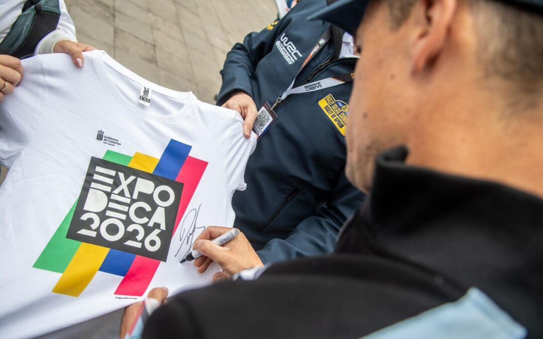 ExpoDeca refuerza su apoyo al automovilismo canario en el 50.º Rally Islas Canarias